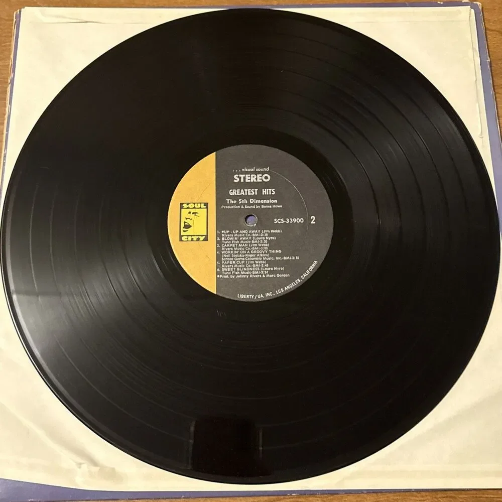The 5th Dimension - Greatest Hits - SCS-33900 - Vinyl - Picture 9 of 10